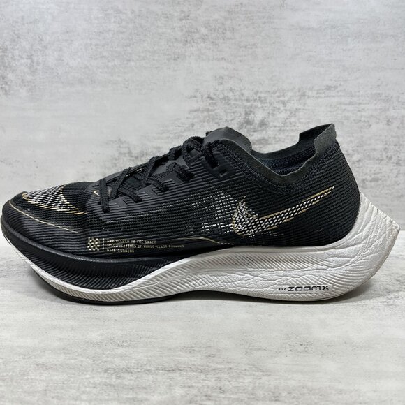 Nike ZoomX Vaporfly Next% 2 Running Shoes - Men's Size 9.5 - Black
